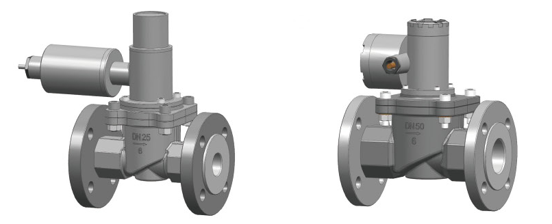 DN15-50系列新型工业型燃气紧急切断阀